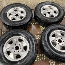 6 lug chevy stock wheels 16”