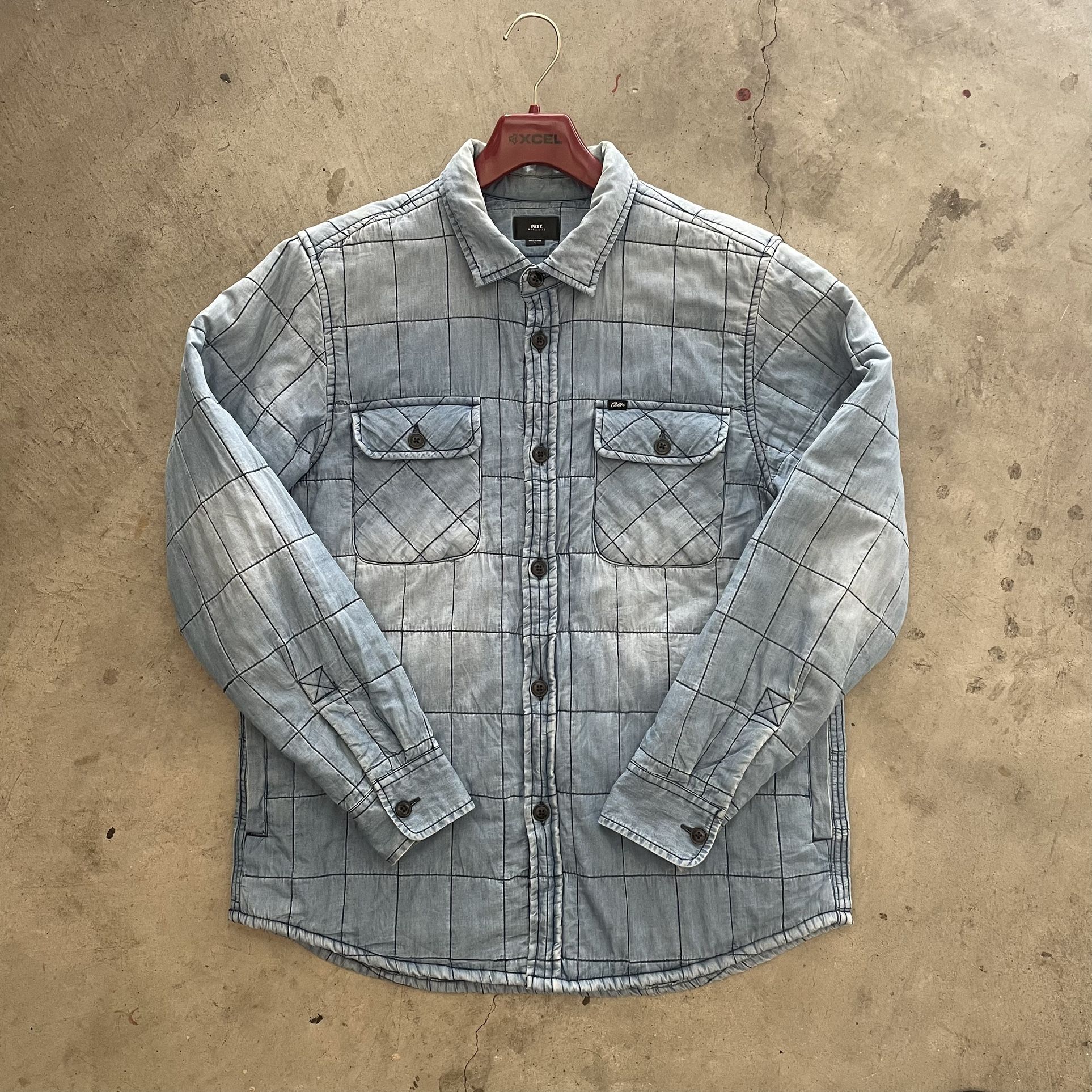 OBEY BUTTON JACKET