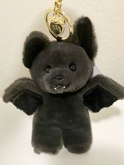 Build-A-Bear Bat Plush Keychain Clip