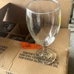Water Goblet Glass Set Of 12
