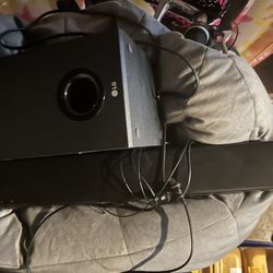 LG Sound Bar And Speaker