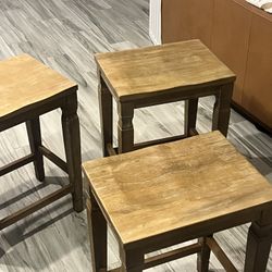 Wooden Kitchen stools