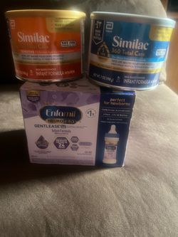 Similac w iron powder n bottles