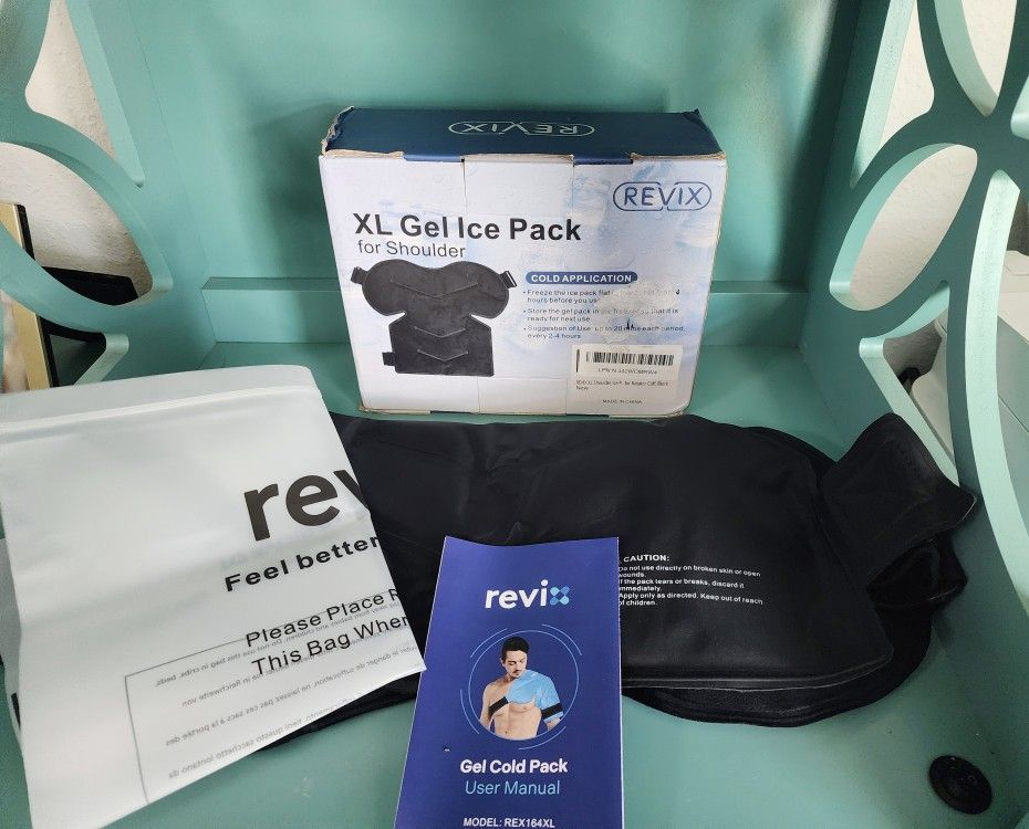 New REVIX XL Gel Ice Pack for Shoulder