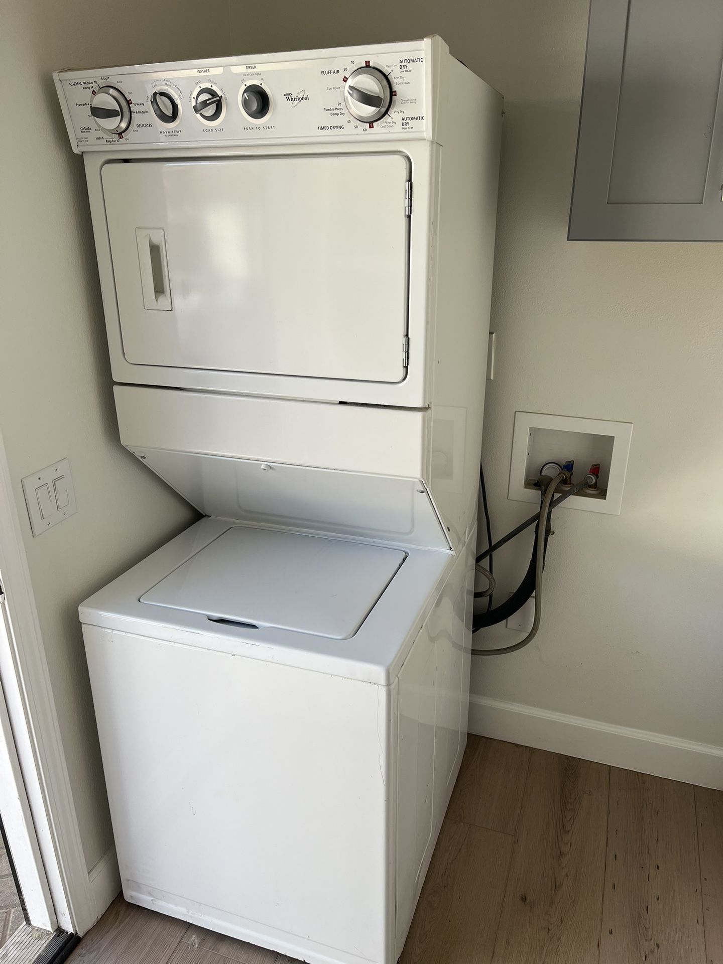 Vertical Washer & Dryer Set