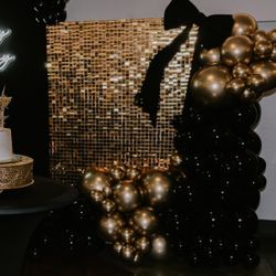 Shimmer Gold Backdrop 