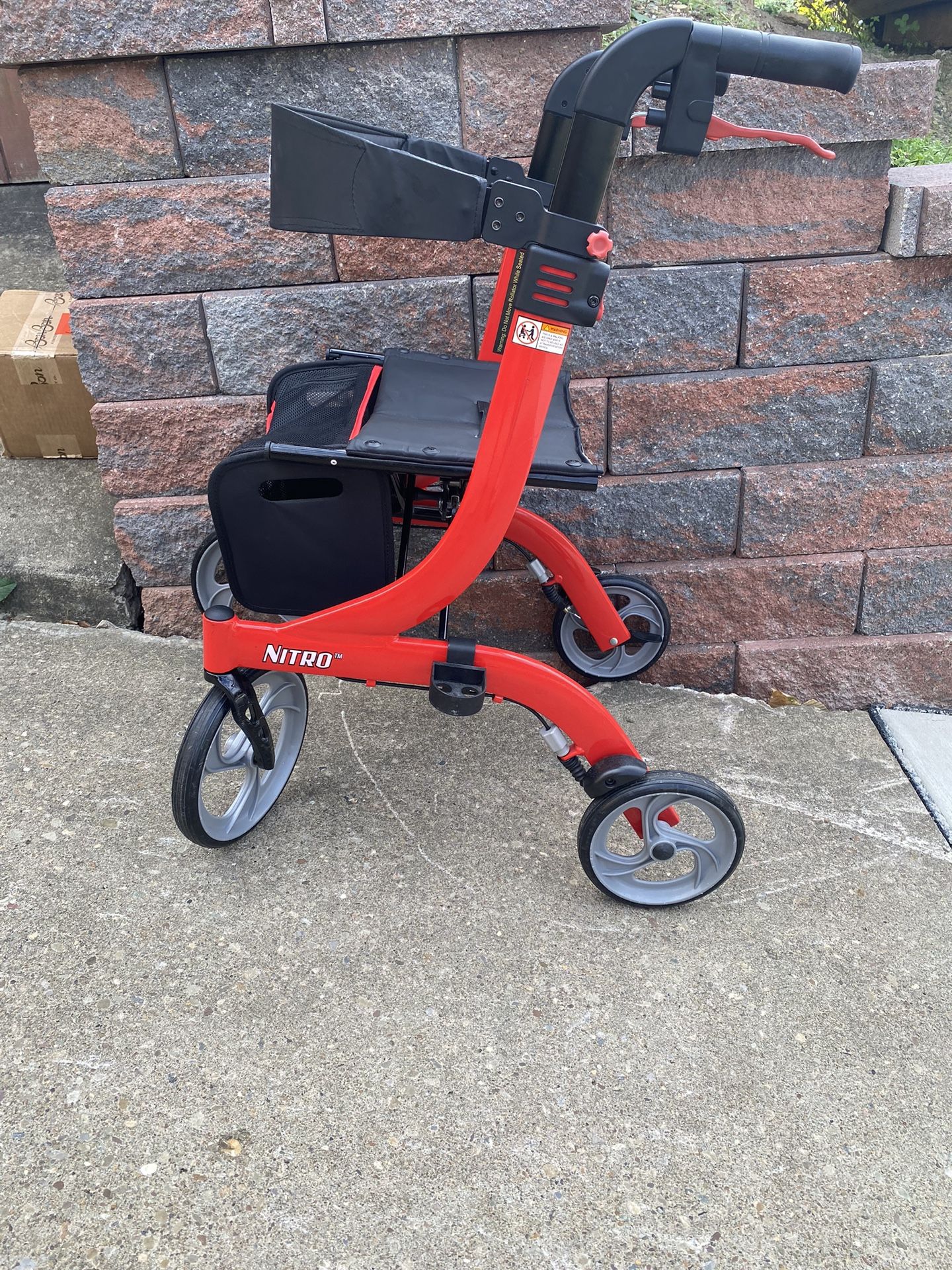 Drive Nitro Foldable Rollator Walker RTL10266 Pickup In DORMONT