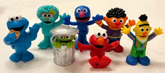 Sesame Street Neighborhood Friends Set Figures (6pcs)