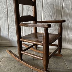 Wooden Rocking Chair