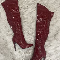 Thigh High Heal Boots 