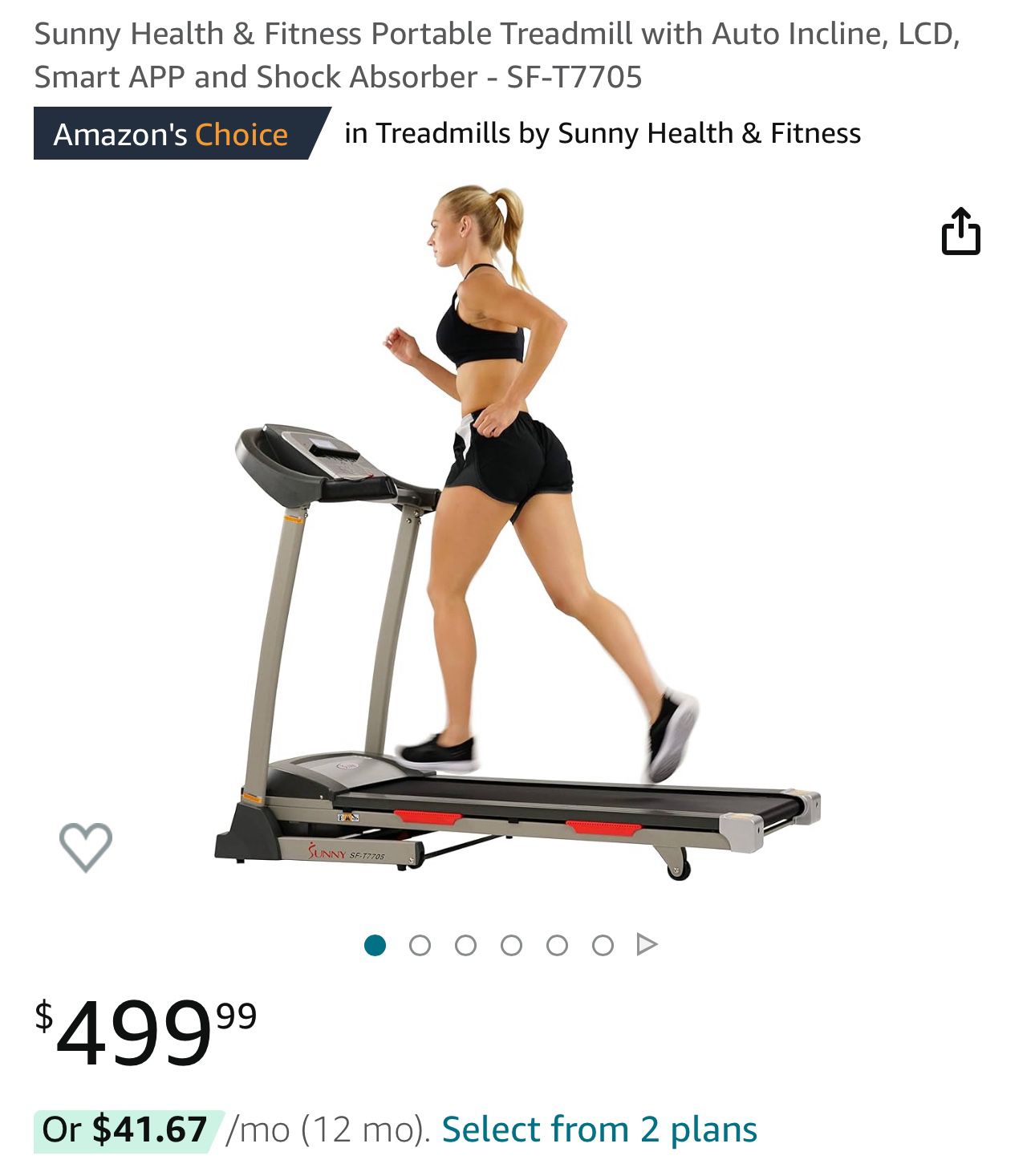 Treadmill With Incline