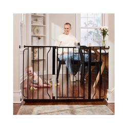 New Regalo 49” Extra-Wide Walk-Through Baby Gate