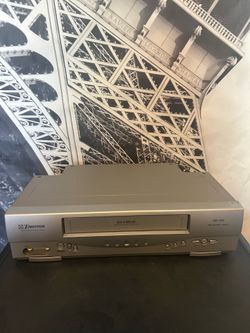 Emerson EWV404 4-Head VHS VCR player and recorder.