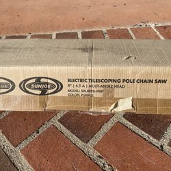 Electric Telescoping Pole Chain Saw