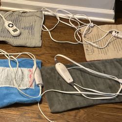 Four Fabric  Electric Warmers For Pain (NO SHIPPING) All For $40