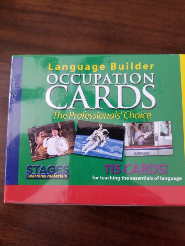 Child Developement Items & Language Building Cards NEW unopened 10 Available