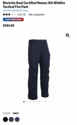 Workrite Dual Certified Nomex IIIA Wildfire Tactical Fire Pant
