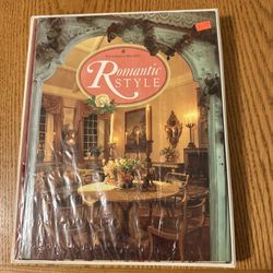 Victoria's Secret: Romantic Style 1990 Hardcover Book & Box - New/Sealed!
