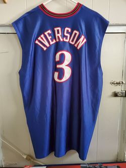 Allen Iverson Throwback Jersey #3 size 56