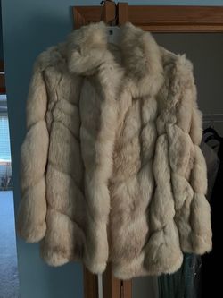 Cream Fur Coat - Excellent Condition