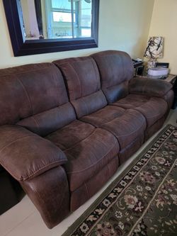 Electric couch and love seat
