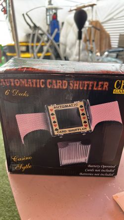 Automatic Card Shuffler 6 Decks Casino Style