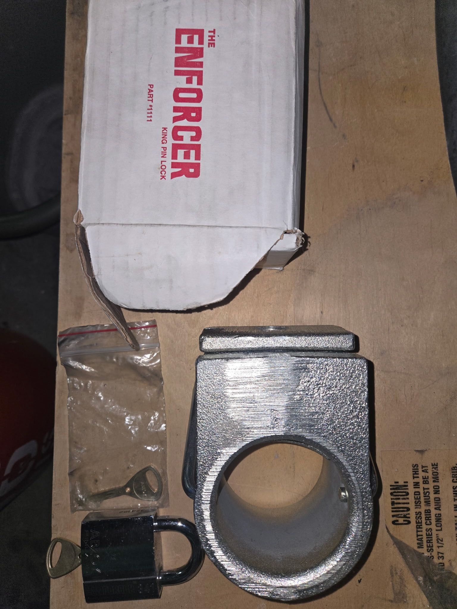 The Enforcer King Pin Lock