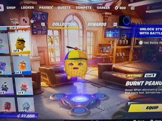Fortnite burnt peanut sprite