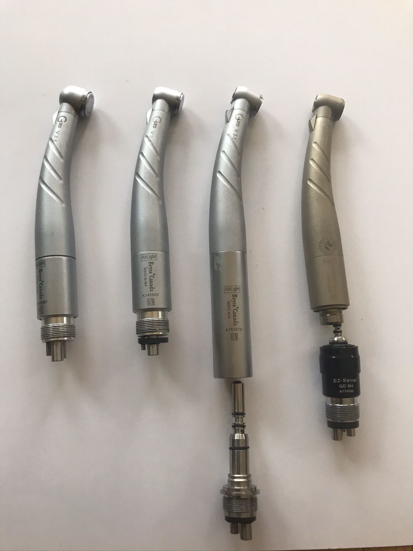 Beyes highspeed fiber optic dental handpieces* see description for individual prices