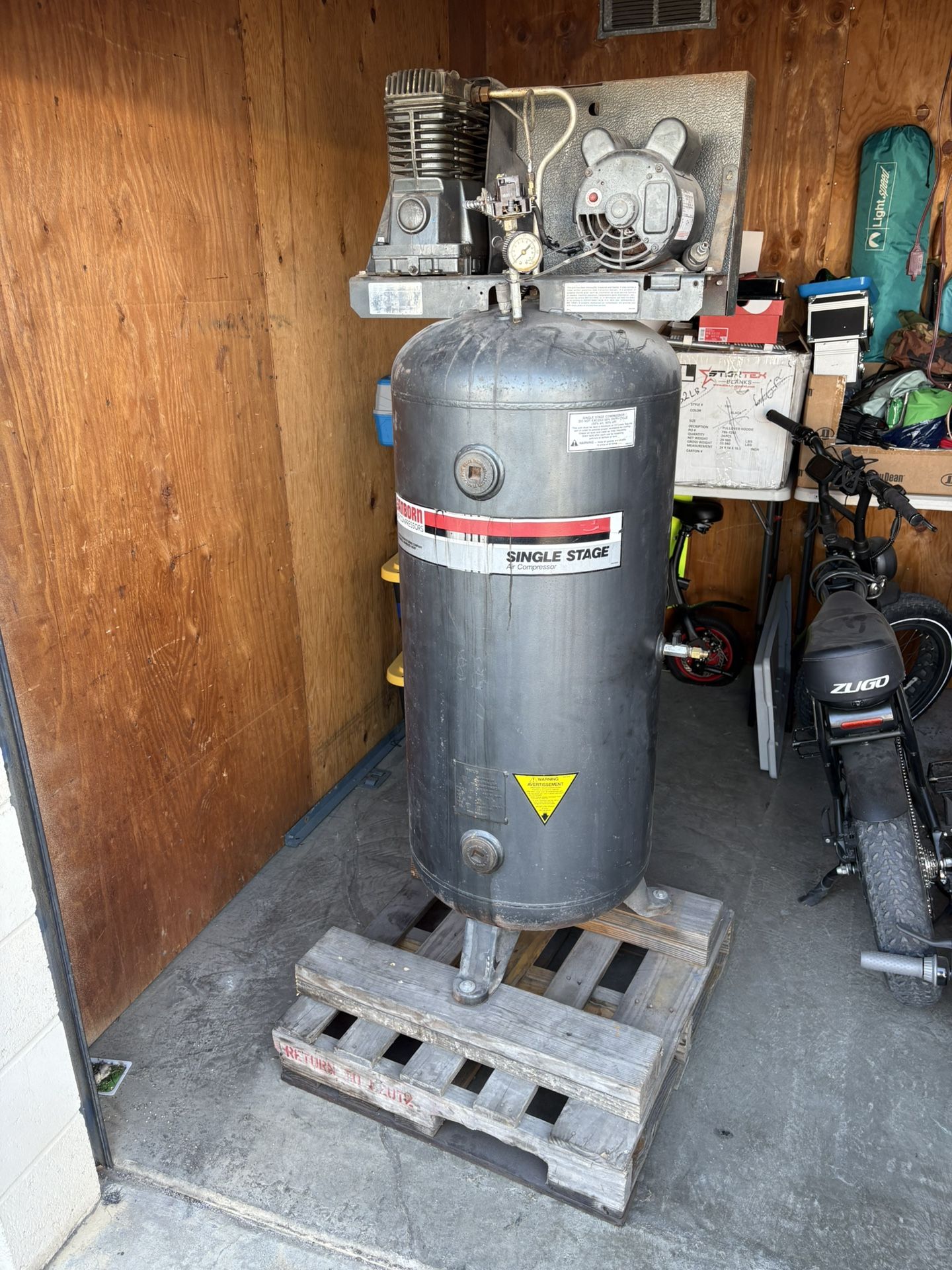 SANBORN air compressor