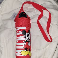 Mickey Mouse Aluminum bottle with insulated holder