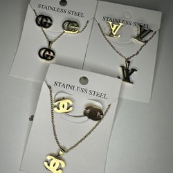 Earring And Necklace Set 