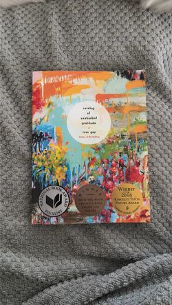 Poetry Book: Catalog of Unabashed Gratitude by Ross Gay