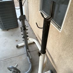 Weight Racks/ Squat Racks / Bench Racks. 