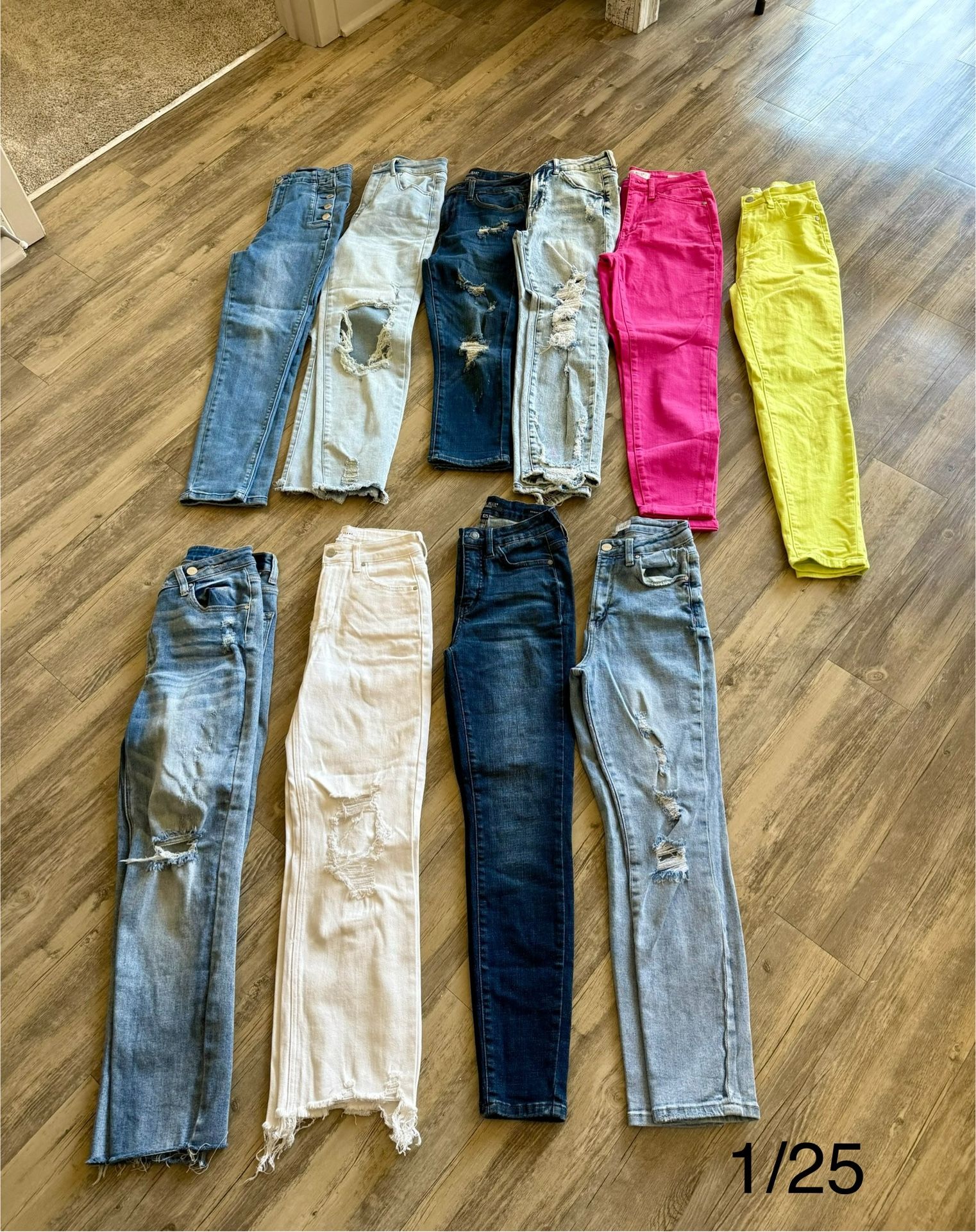 Risen, White Birch, Judy Blue Jeans size 1/25