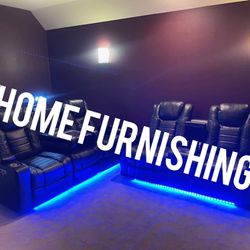 Furniture living room with LED light