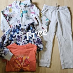 Girls size 5 Free Clothes 