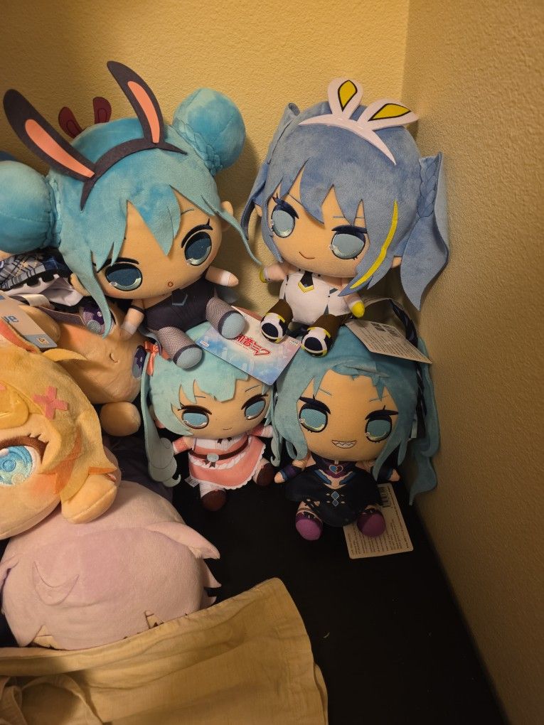 Hatsune Miku Plush All 4