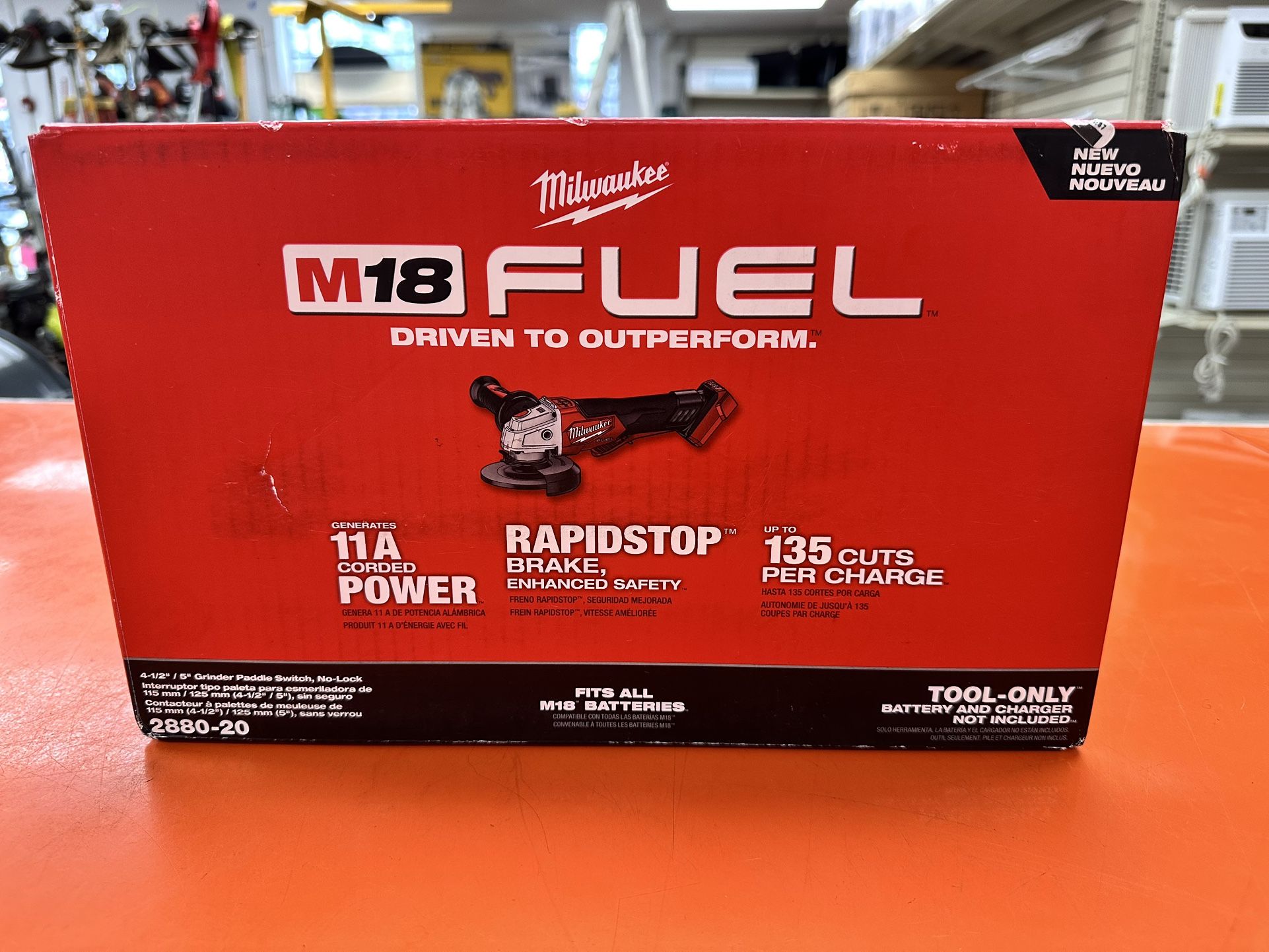 Milwaukee 2880-20 4-1/2in Grinder