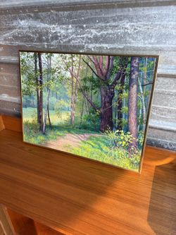 Jim Salem Vintage Nature Scene Painting