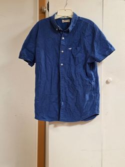 Blue Hollister Button Down