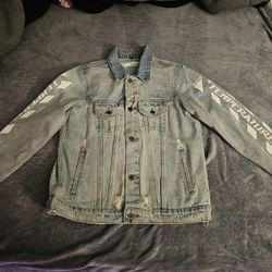 Off White Temperature Jean Jacket 