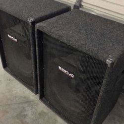 (2) Sonic Speakers