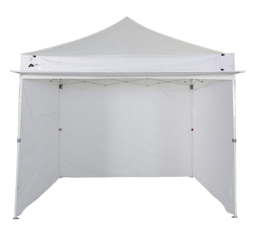 Ozark Trail White Commercial Instant 10' x 10' Straight Leg Canopy