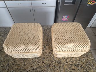 Ikea Wicker Baskets With Lids