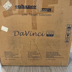 24in DaVinci Low Vision Monitor/hand held Mouse Speaker