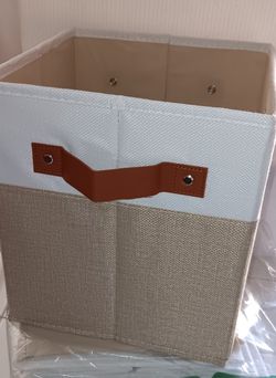 Canvas Bins Set Of 4