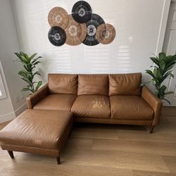 leather couch 