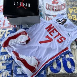 Cherry 11s Nets Jersey Size 10