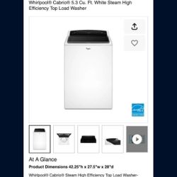 Washer And Dryer Great Deal For Both Of Them